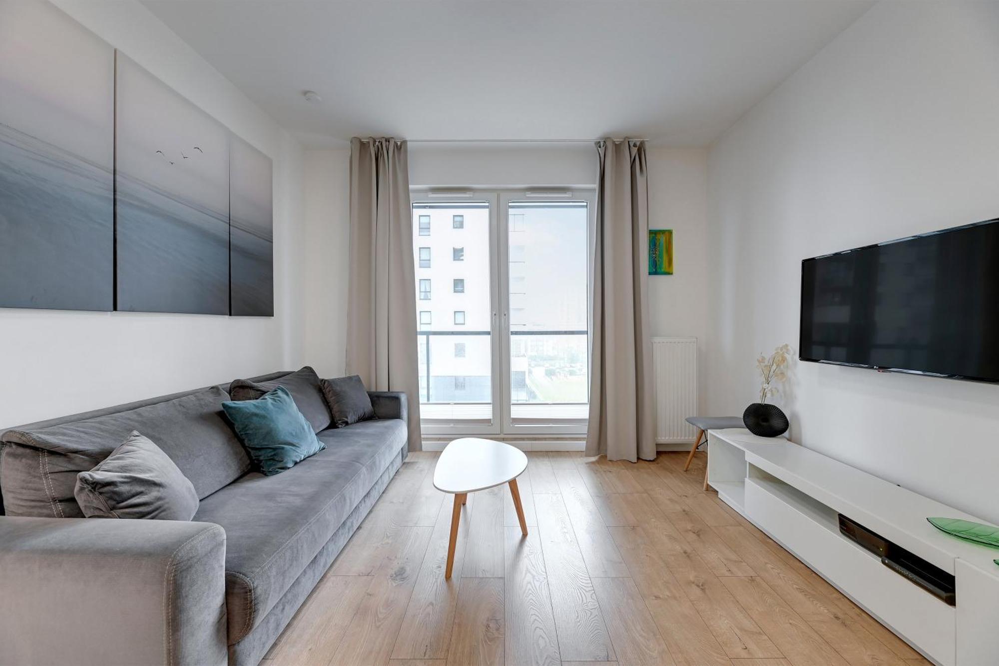 Apartament Nadmorskie Spektrum & Parking Γκντανσκ Εξωτερικό φωτογραφία