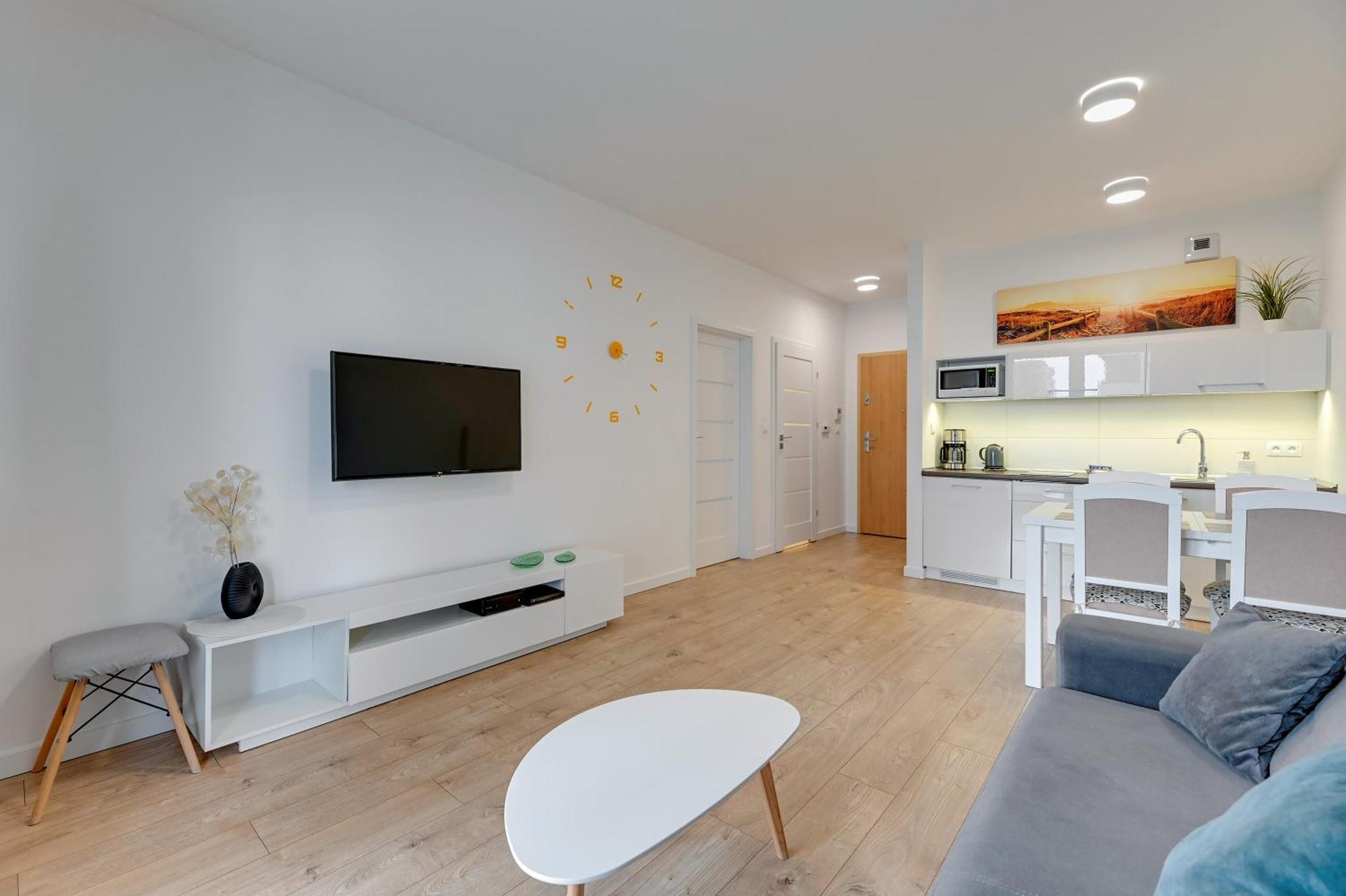 Apartament Nadmorskie Spektrum & Parking Γκντανσκ Εξωτερικό φωτογραφία